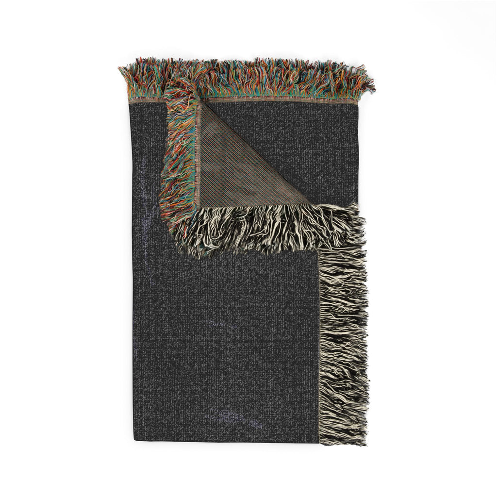 Haunting Woman Tapestry Blanket – Gothic Woven Throw for Dark Home Decor