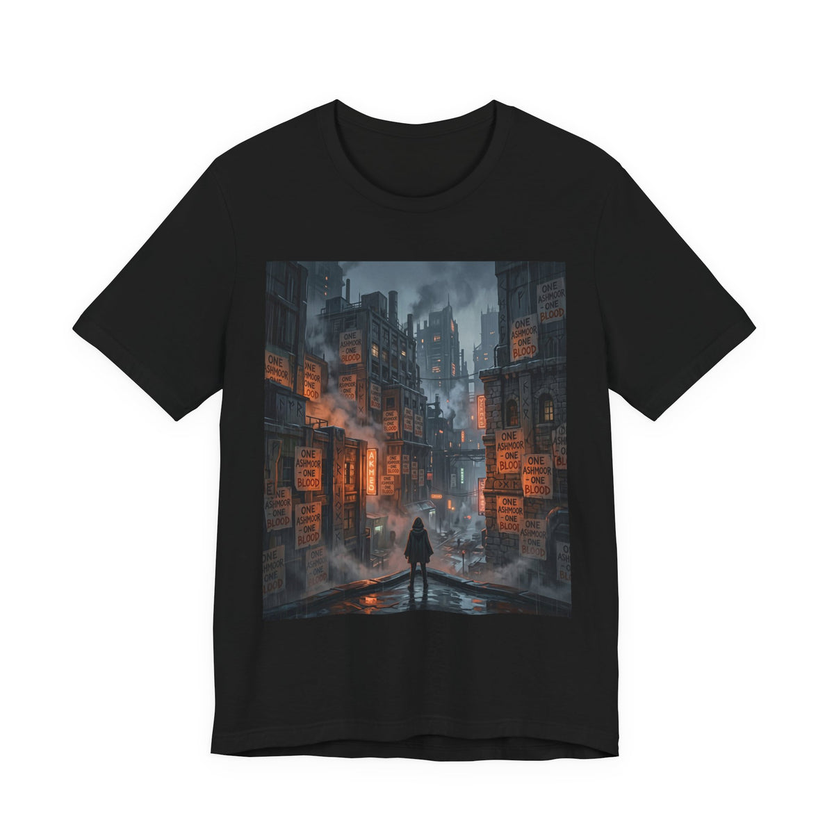 One Ashmoor One Blood T-Shirt - Dark Fantasy City Bookish Tee