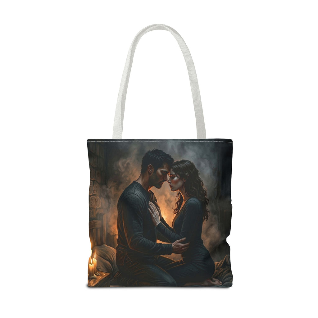 True Name Tote Bag - Candlelit Dark Romance Book Bag