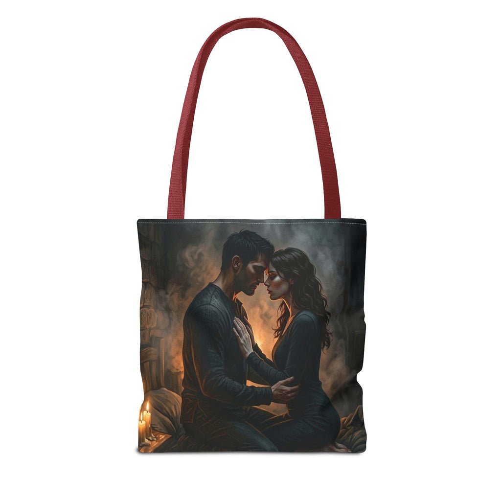 True Name Tote Bag - Candlelit Dark Romance Book Bag