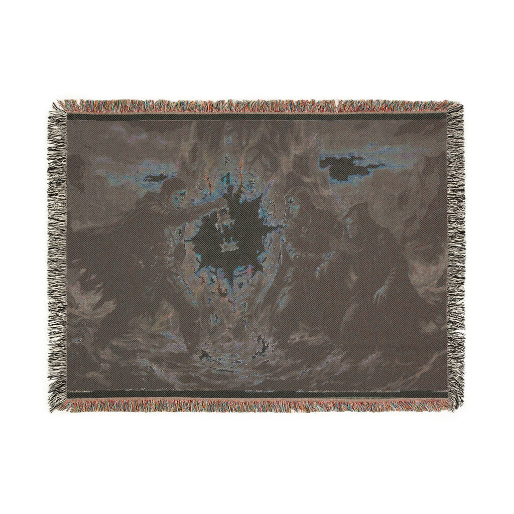 Woven Blanket — Angelic Sword & Light Tapestry Throw