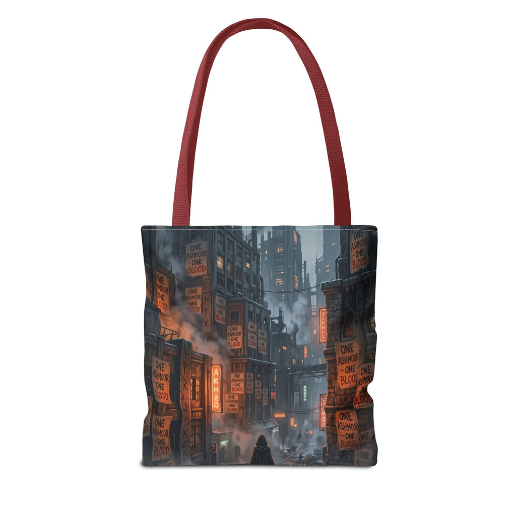 One Ashmoor One Blood Tote Bag - Dark Fantasy City Book Bag