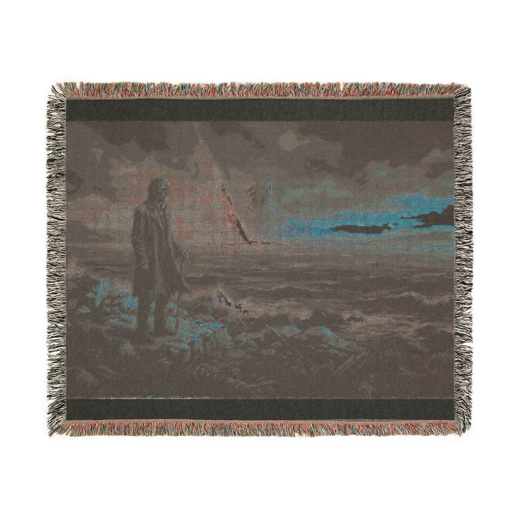 Viking Seafarer Woven Throw Blanket