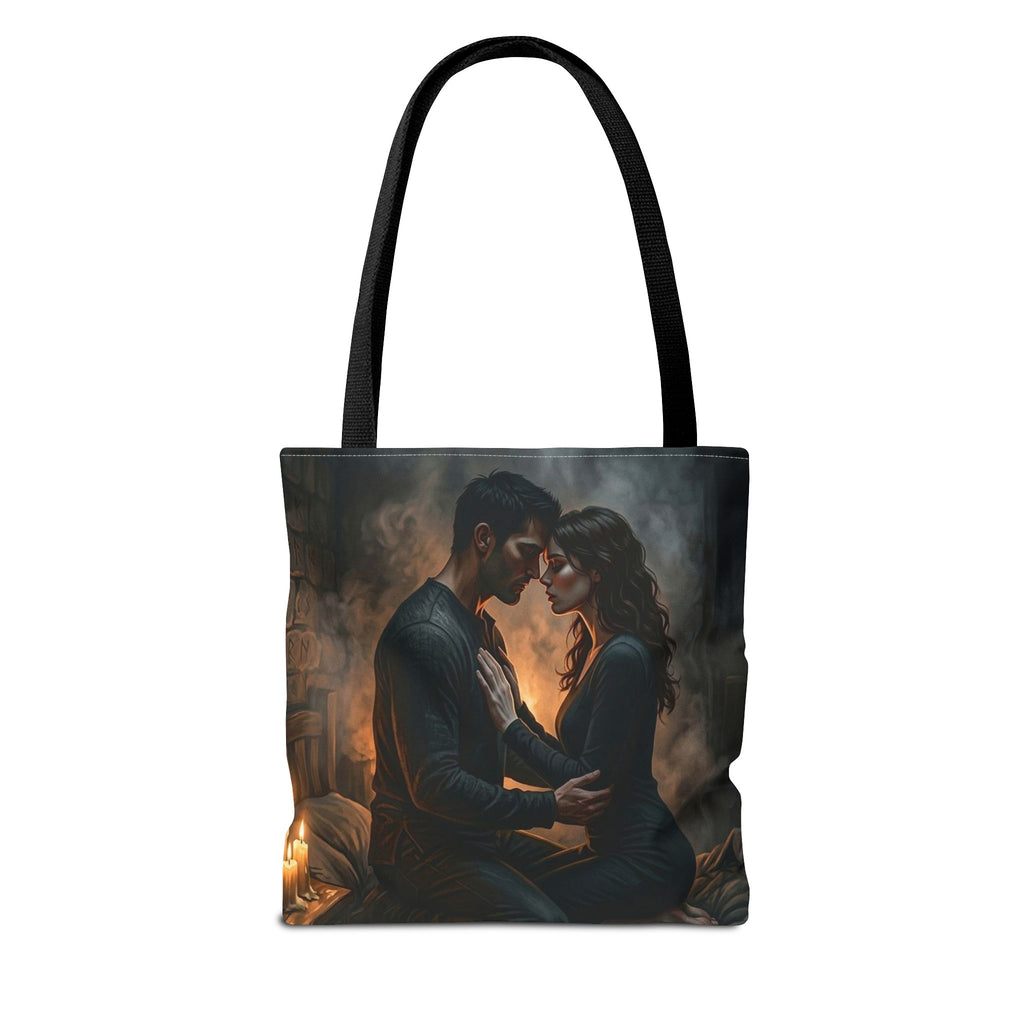 True Name Tote Bag - Candlelit Dark Romance Book Bag