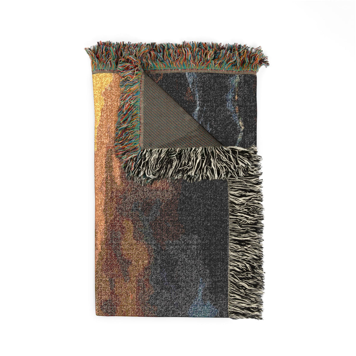 Viking Seafarer Woven Throw Blanket