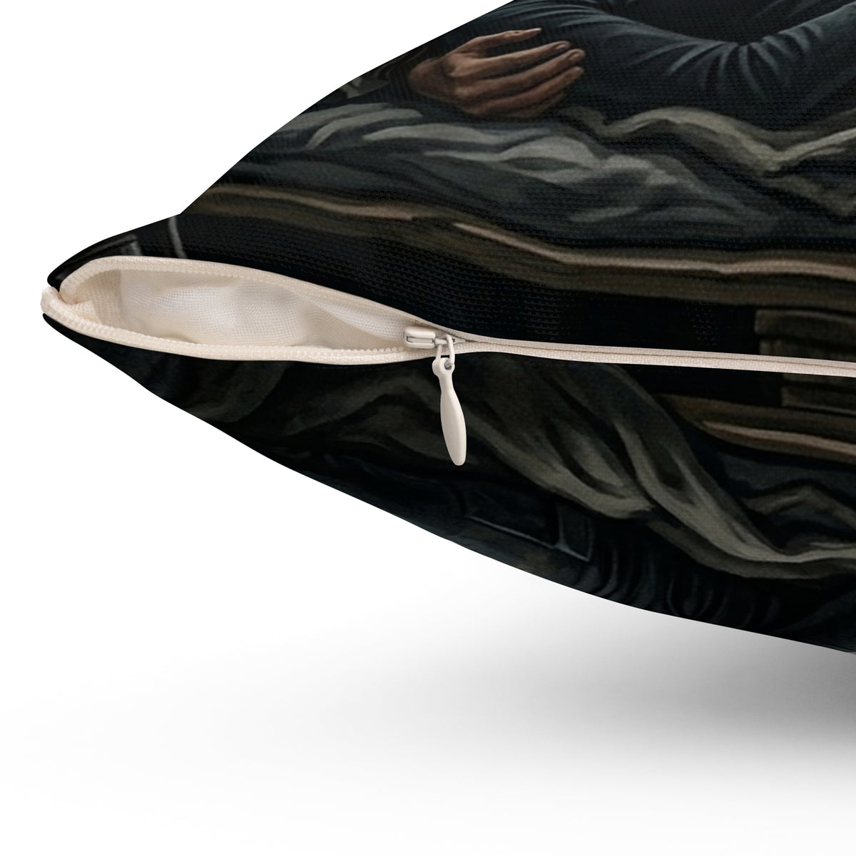 The Quiet After Throw Pillow - Dark Romance Lovers Accent Cushion