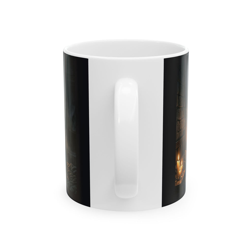 True Name Ceramic Mug - Candlelit Dark Romance Coffee Cup