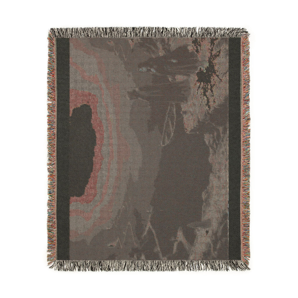 Gothic Moonlit Scene Woven Blanket