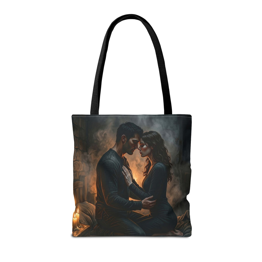 True Name Tote Bag - Candlelit Dark Romance Book Bag