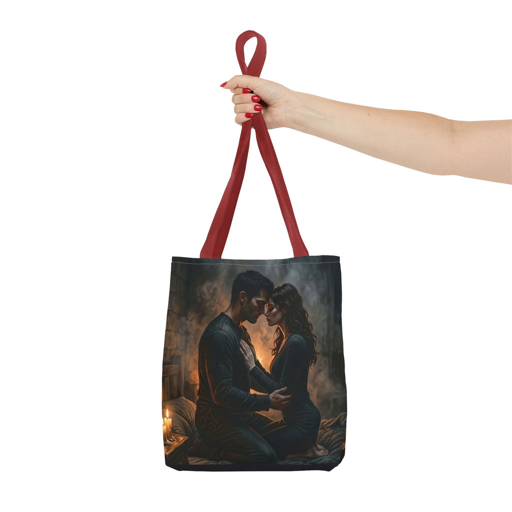 True Name Tote Bag - Candlelit Dark Romance Book Bag