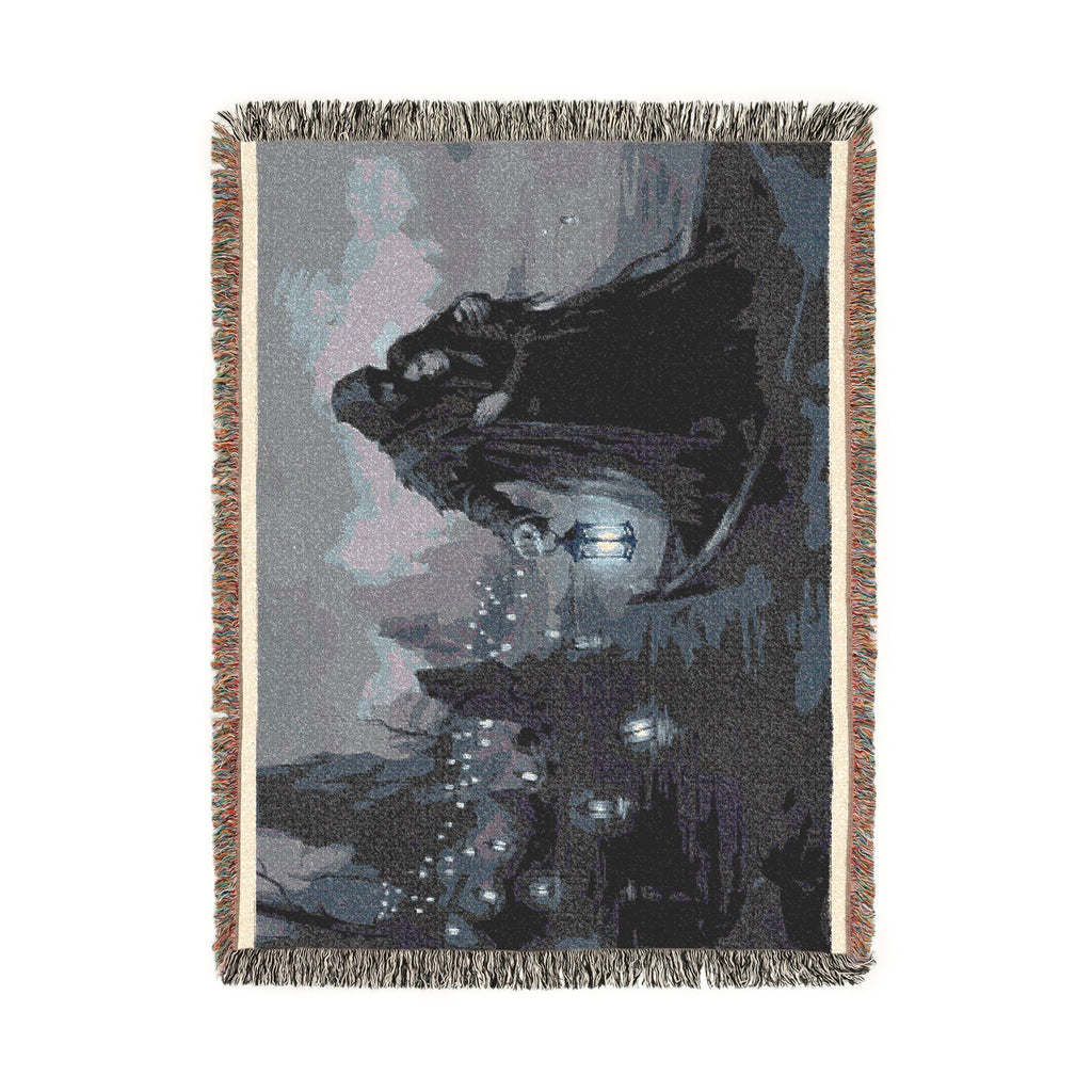 Gothic Lantern Woven Blanket