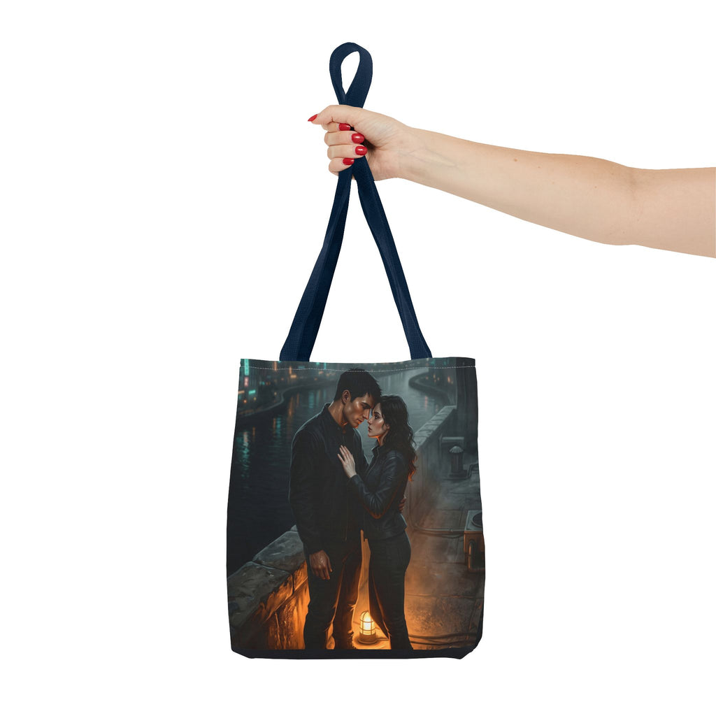 Rooftop Vow Tote Bag - Dark Fantasy Romance Book Bag
