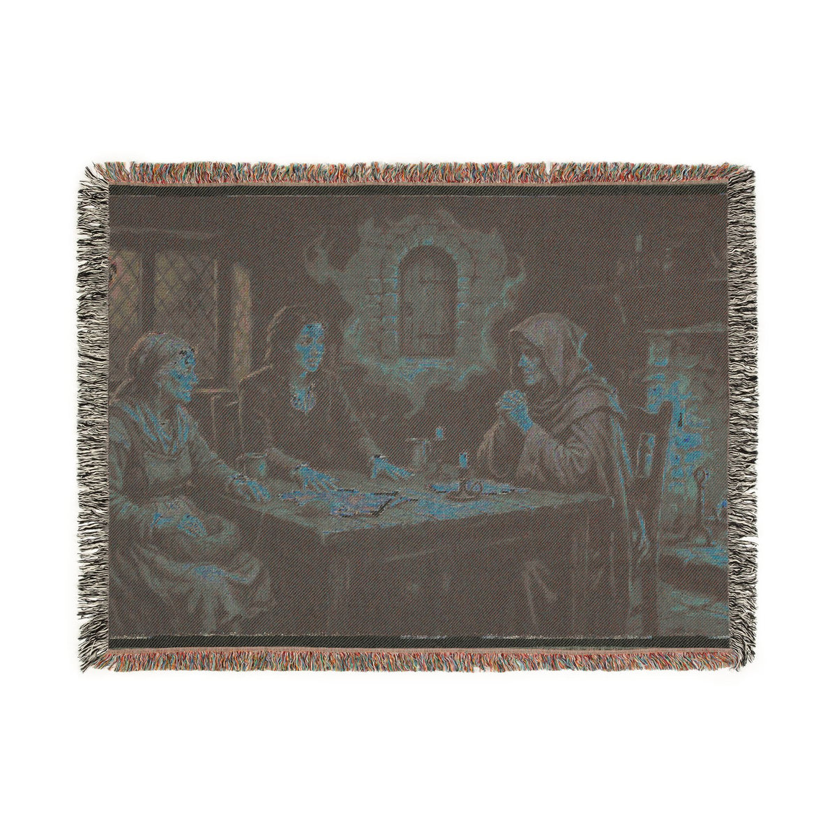 Woven Blanket - Vintage Tarot Card Readers Tapestry Throw