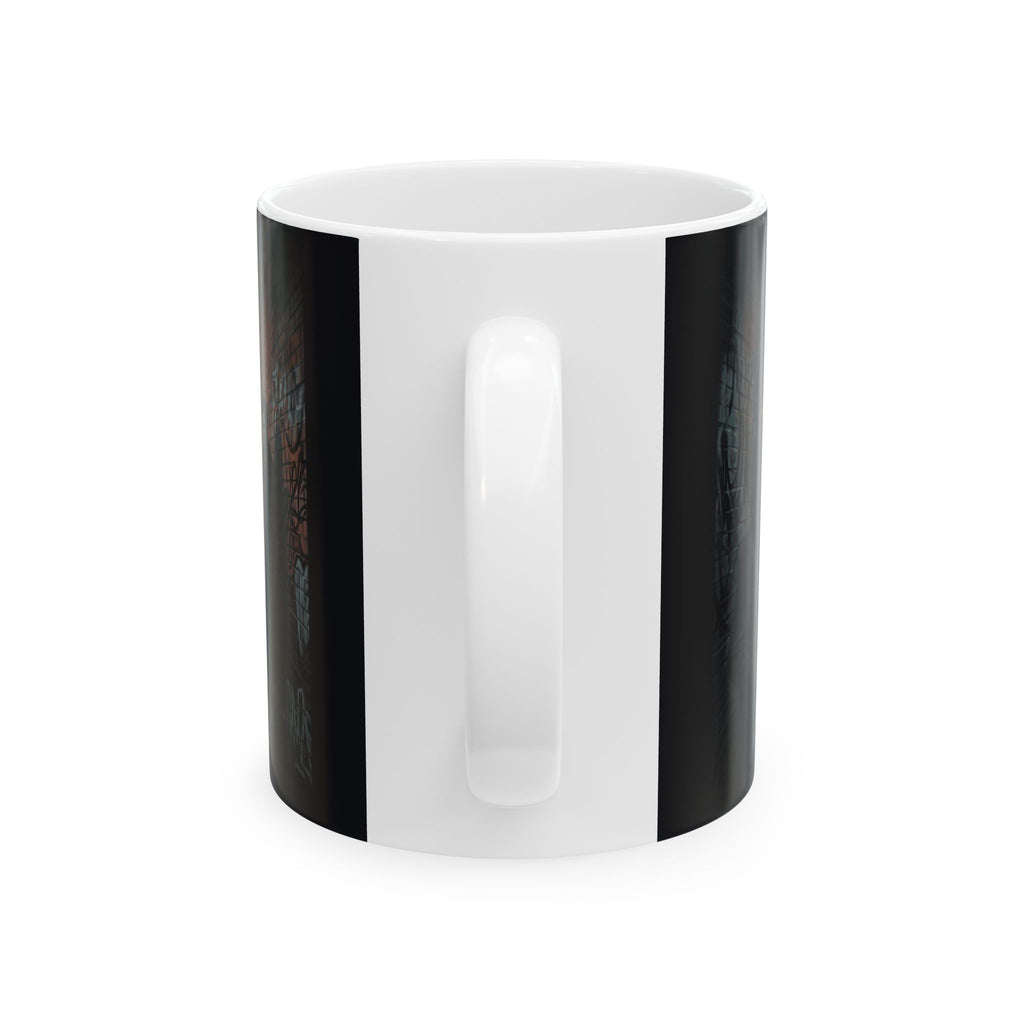 The Hunters Alley Ceramic Mug - Neon Noir Dark Romance Coffee Cup