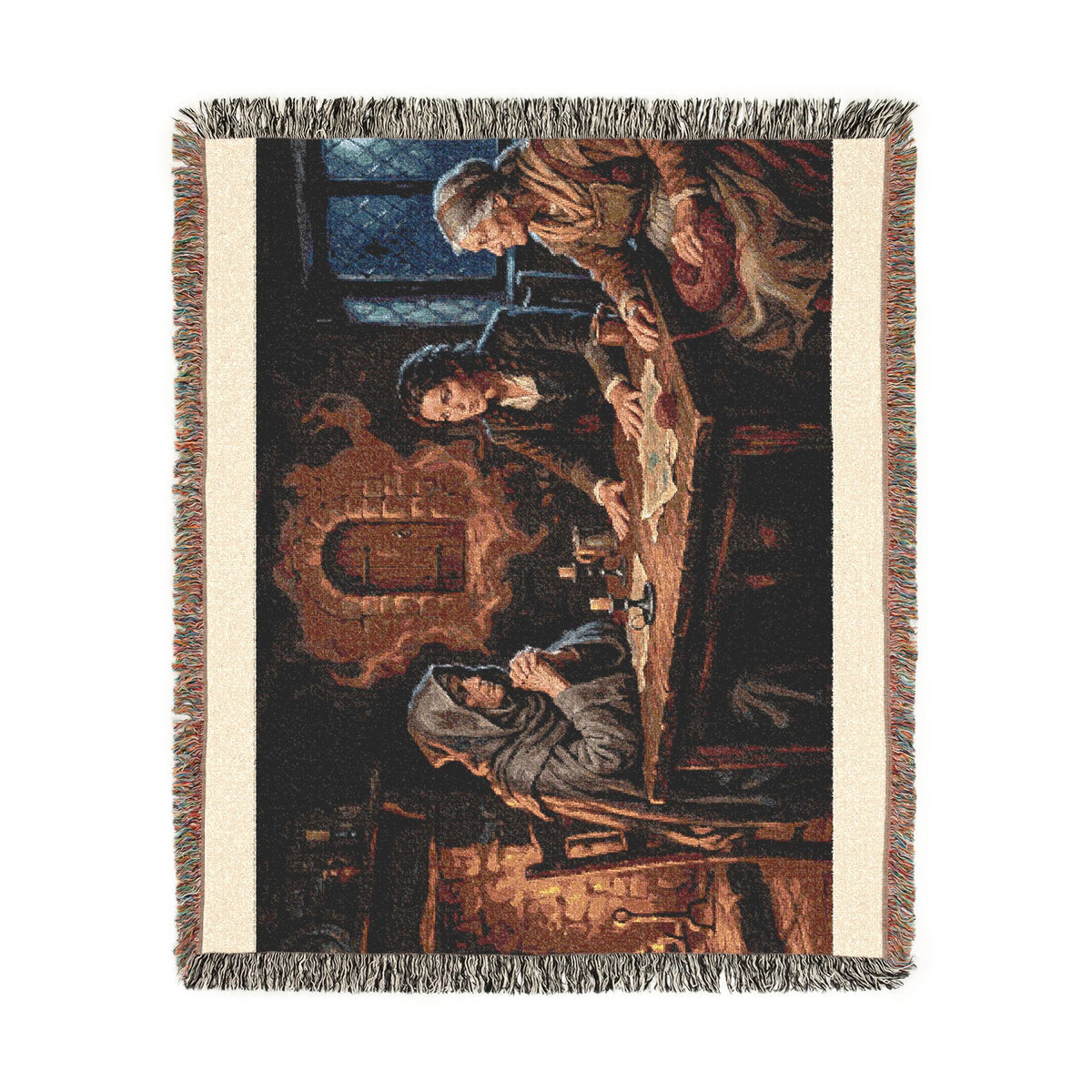 Woven Blanket - Vintage Tarot Card Readers Tapestry Throw