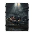 The Quiet After Sherpa Fleece Blanket - Dark Romance Lovers Throw