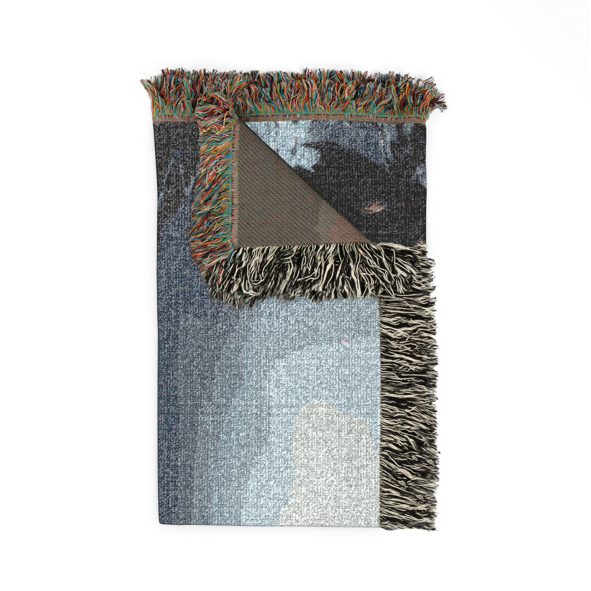 Gothic Moonlit Scene Woven Blanket