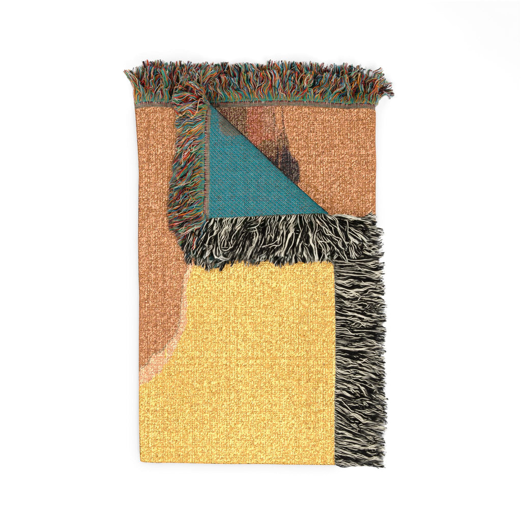 Religious Nativity Woven Blanket