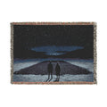 Mass Grave Scene Woven Blanket