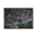 Woven Blanket — Gothic Lantern Nightscape Throw