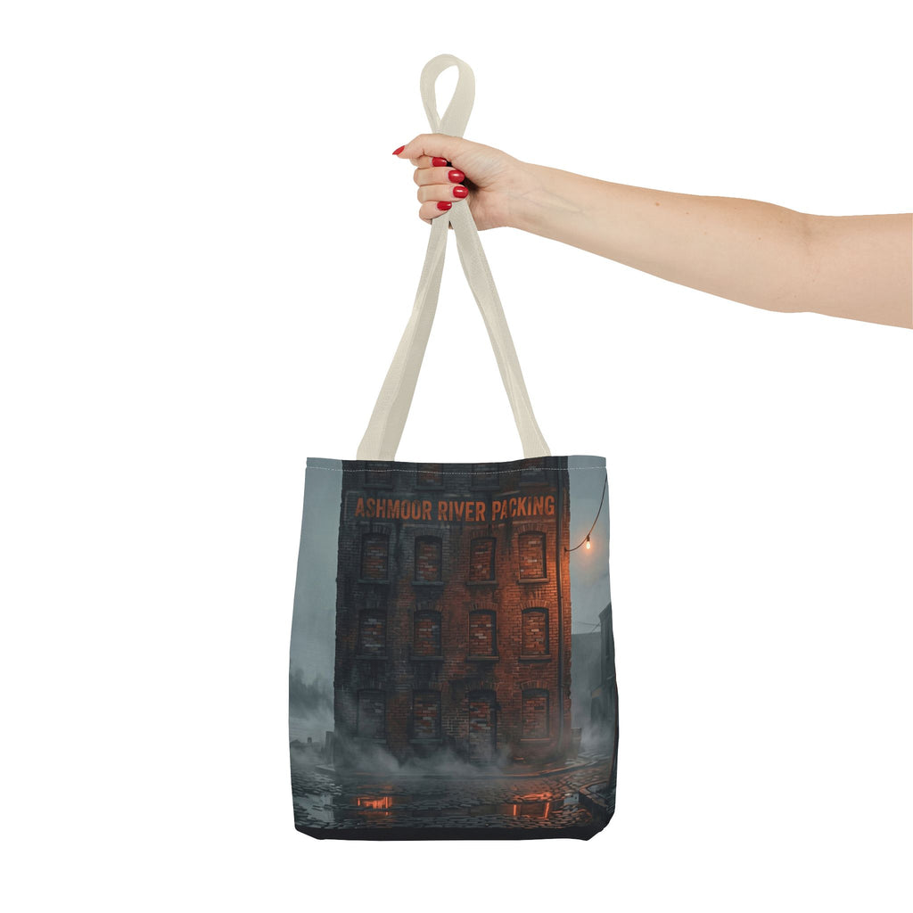 Ashmoor River Packing Tote Bag - Gothic Industrial Book Bag
