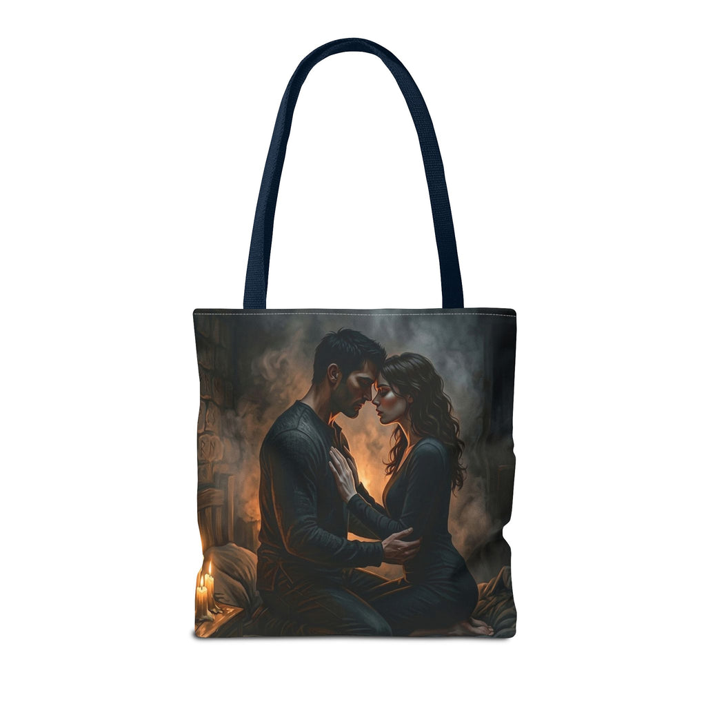 True Name Tote Bag - Candlelit Dark Romance Book Bag
