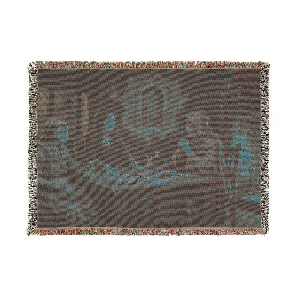 Woven Blanket - Vintage Tarot Card Readers Tapestry Throw