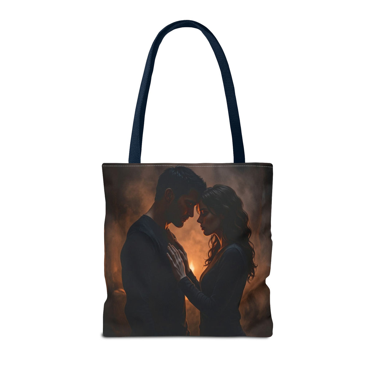 Two Shadows One Flame Tote Bag - Dark Romance Book Bag