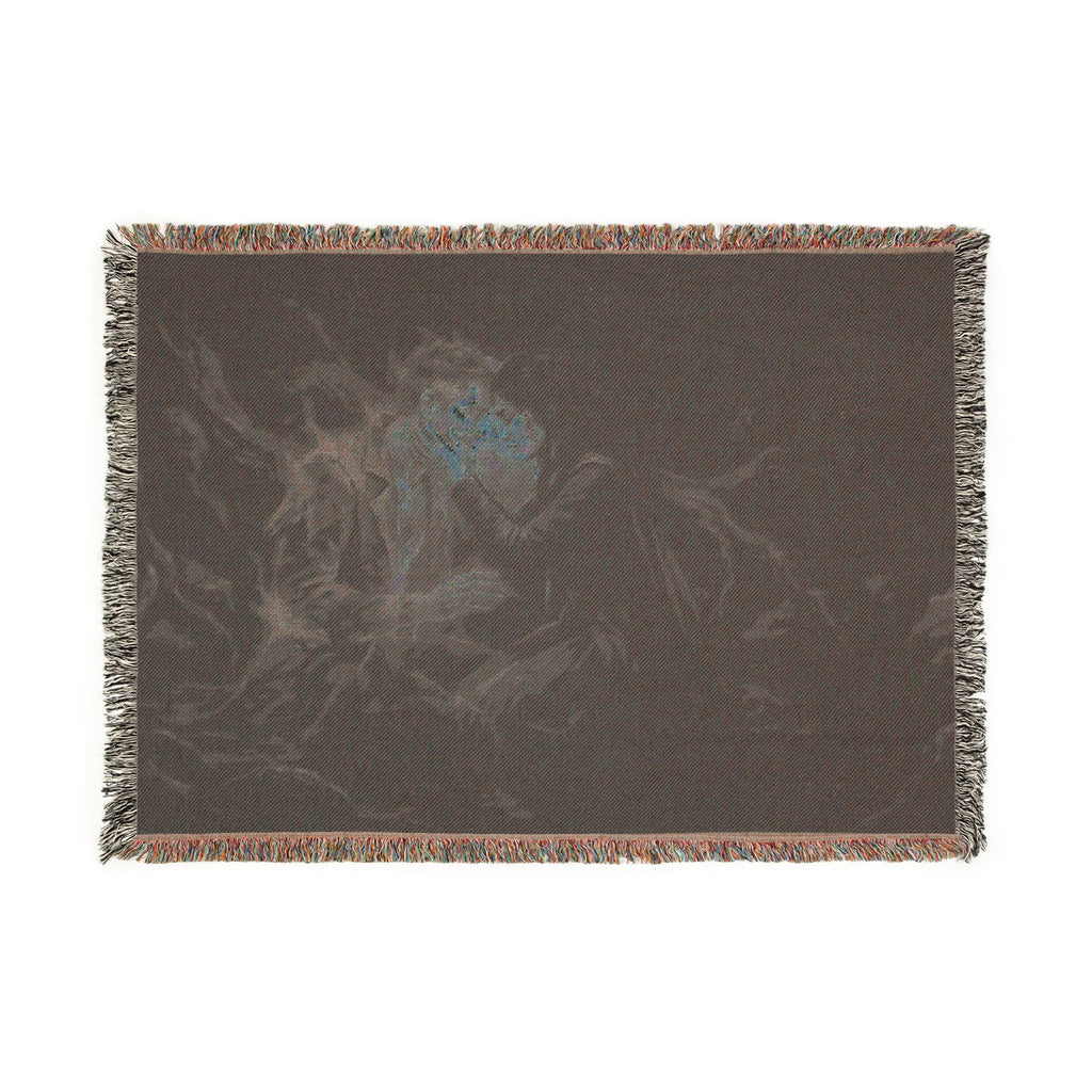 Woven Blanket — Starry Night Astronaut Throw Blanket