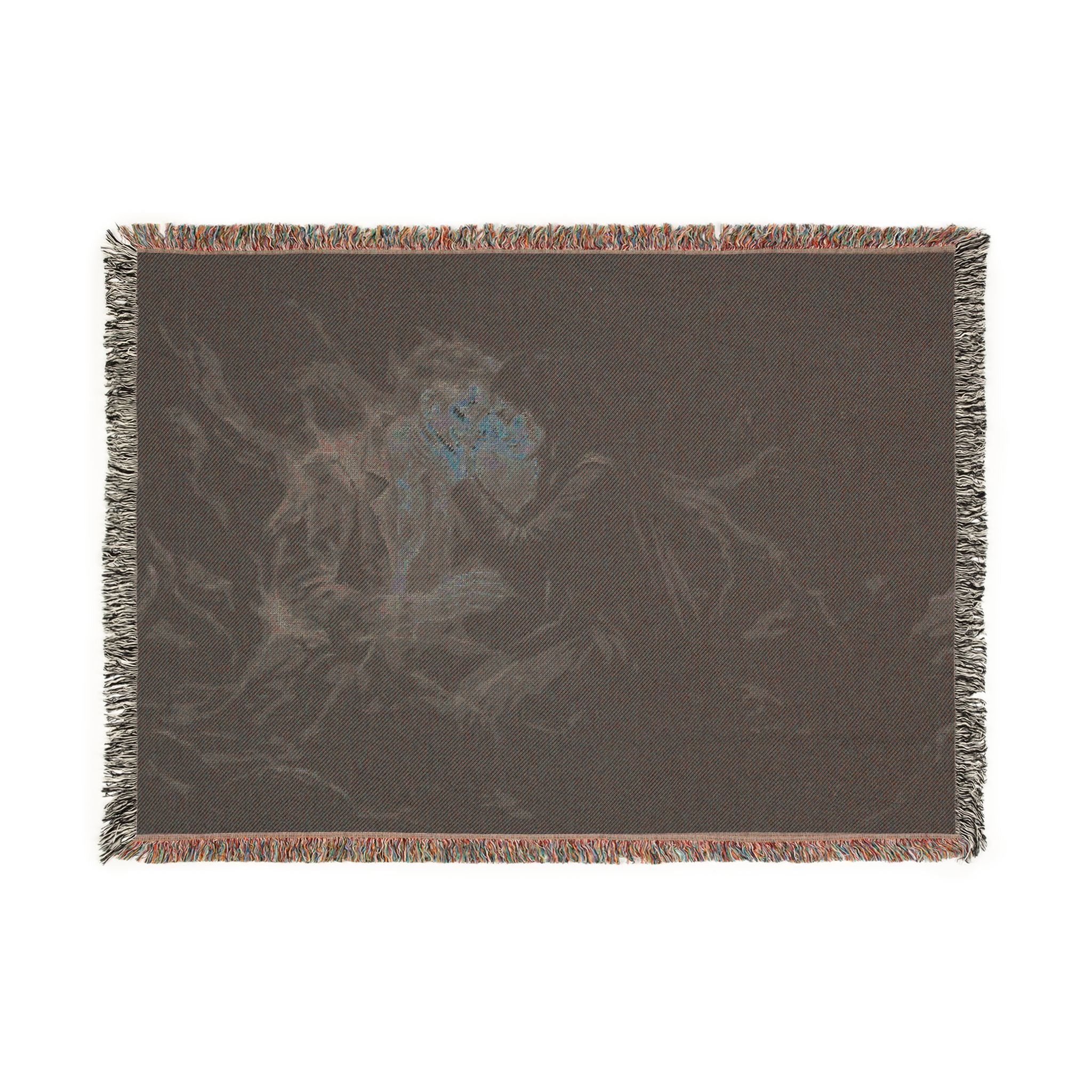 Woven Blanket — Starry Night Astronaut Throw Blanket