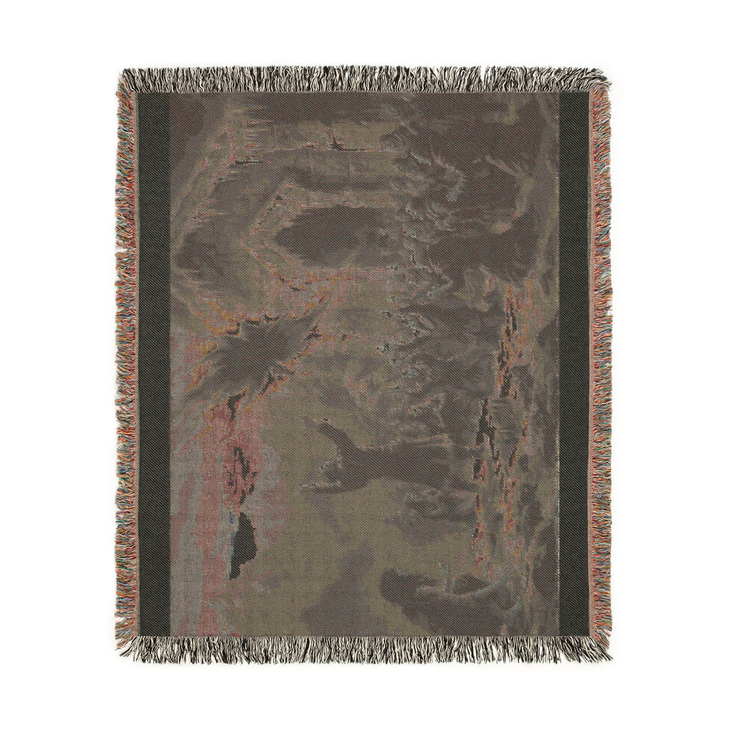 Wizard's Crowd Woven Blanket — Fantasy Sky Rupture Throw