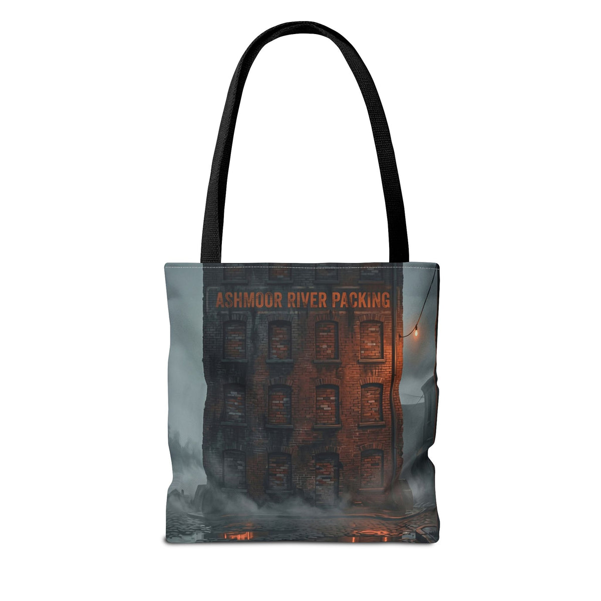 Ashmoor River Packing Tote Bag - Gothic Industrial Book Bag