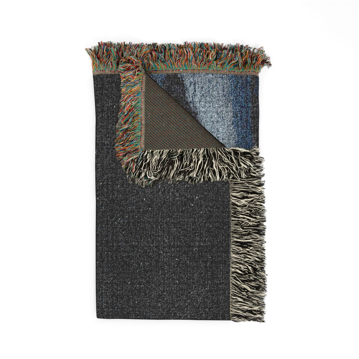 Mass Grave Scene Woven Blanket