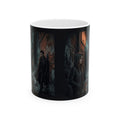 The Hunters Alley Ceramic Mug - Neon Noir Dark Romance Coffee Cup
