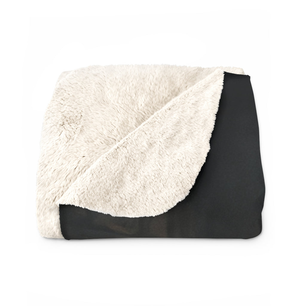 True Name Sherpa Fleece Blanket - Candlelit Dark Romance Throw