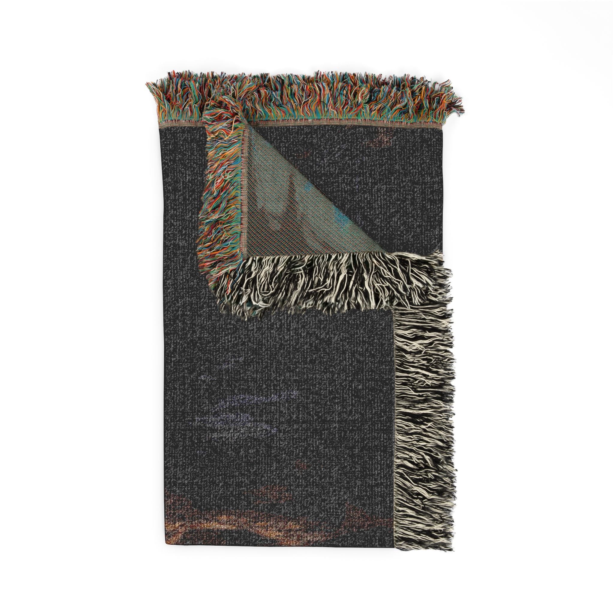 Woven Blanket - Fantasy Portal Embrace Throw (Romantic Mythic Doorway Design)