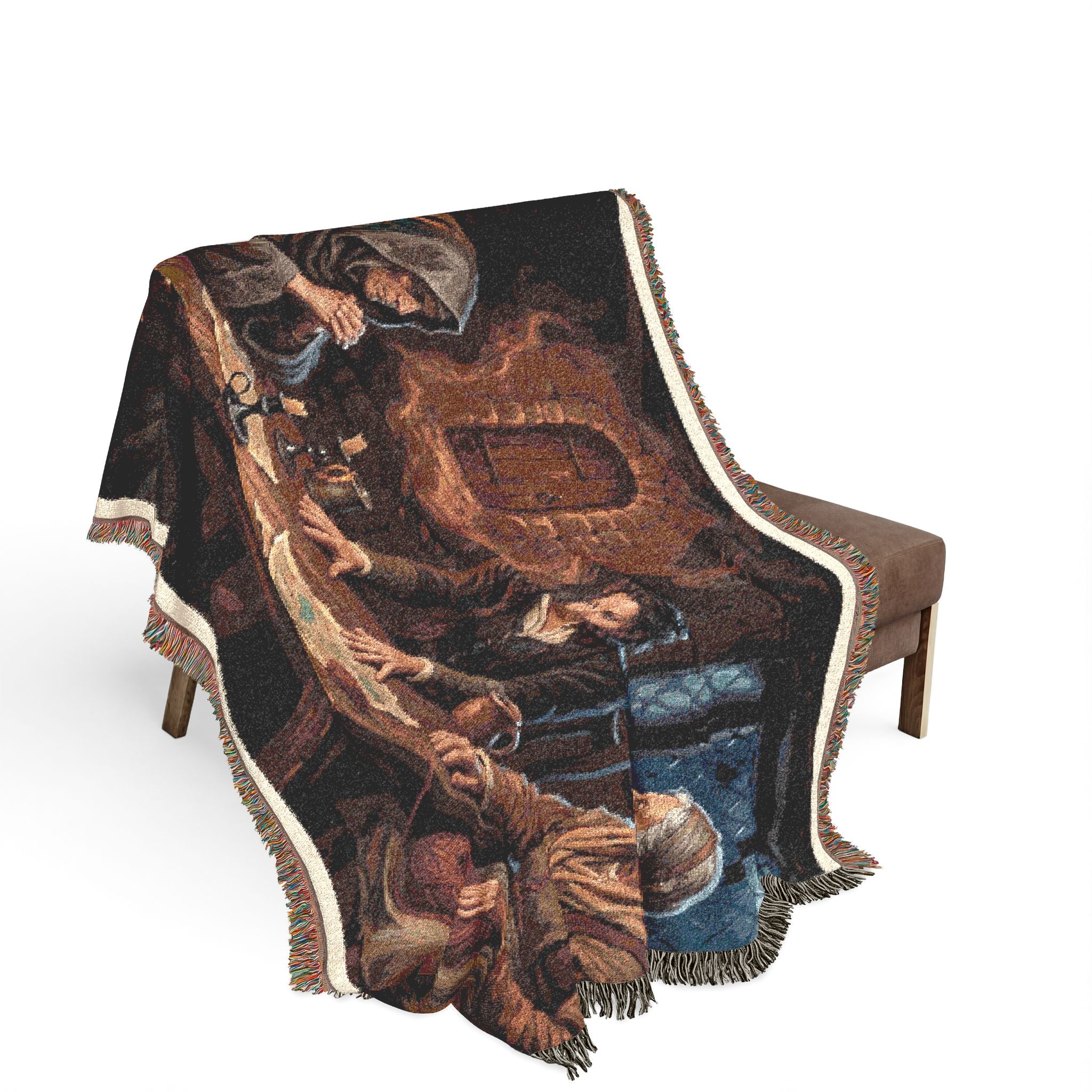 Woven Blanket - Vintage Tarot Card Readers Tapestry Throw