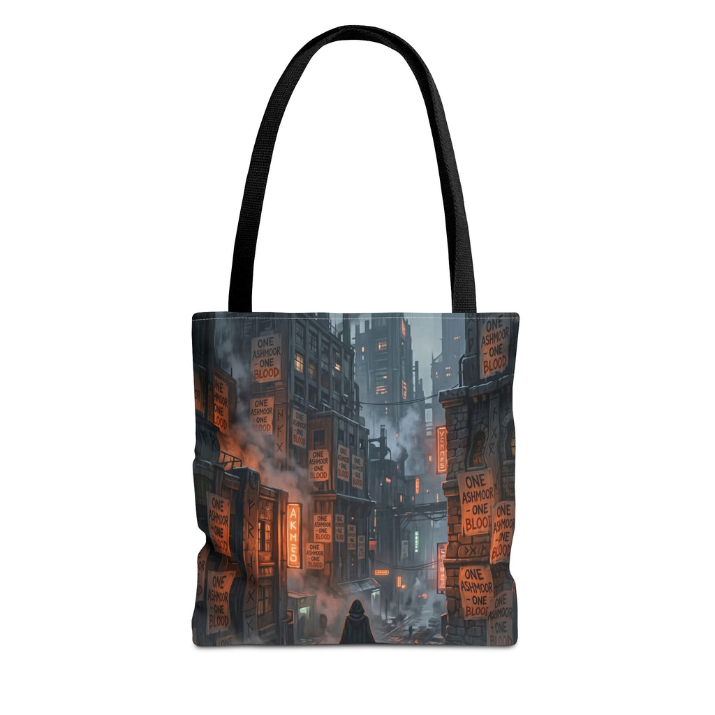 One Ashmoor One Blood Tote Bag - Dark Fantasy City Book Bag