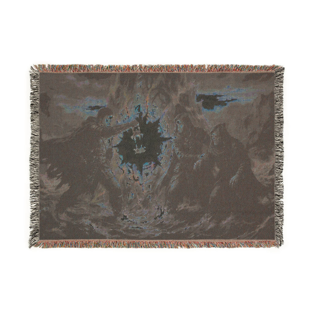Woven Blanket — Angelic Sword & Light Tapestry Throw