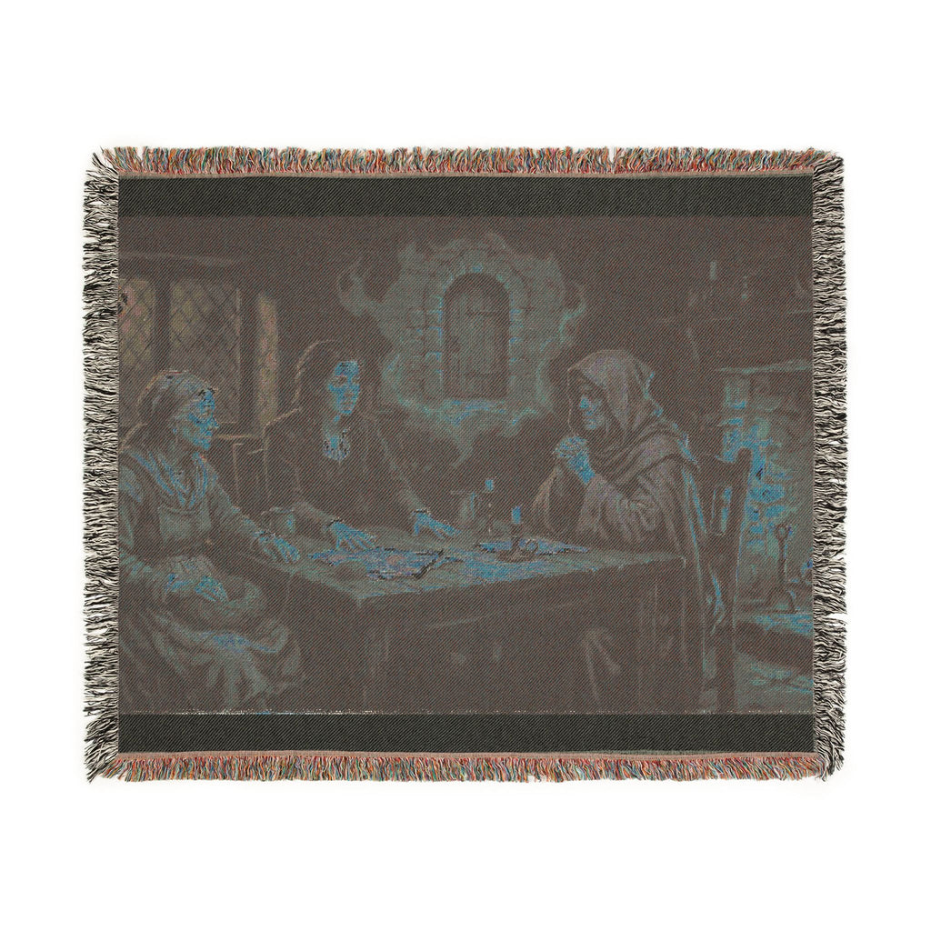 Woven Blanket - Vintage Tarot Card Readers Tapestry Throw