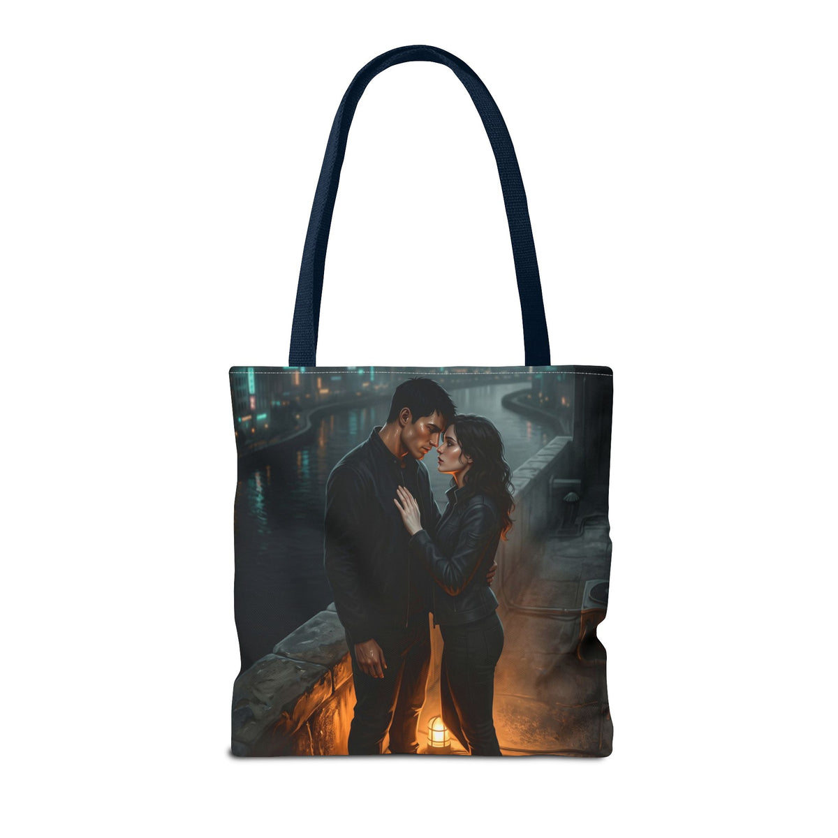Rooftop Vow Tote Bag - Dark Fantasy Romance Book Bag