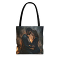True Name Tote Bag - Candlelit Dark Romance Book Bag