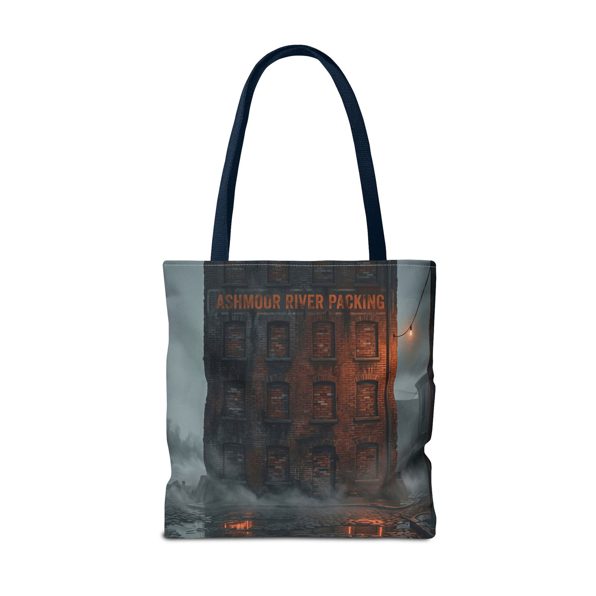 Ashmoor River Packing Tote Bag - Gothic Industrial Book Bag