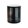 Ashmoor River Packing Ceramic Mug - Gothic Industrial Coffee Cup
