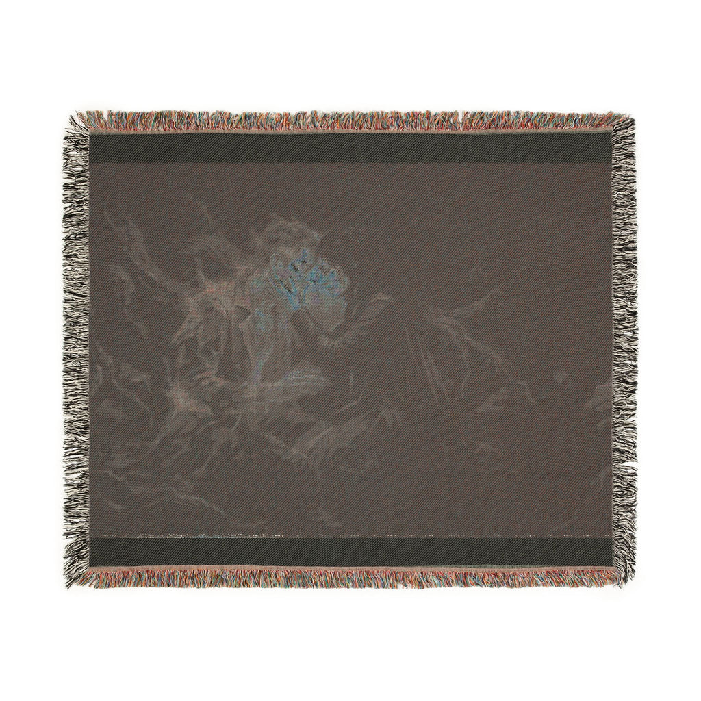 Woven Blanket — Starry Night Astronaut Throw Blanket