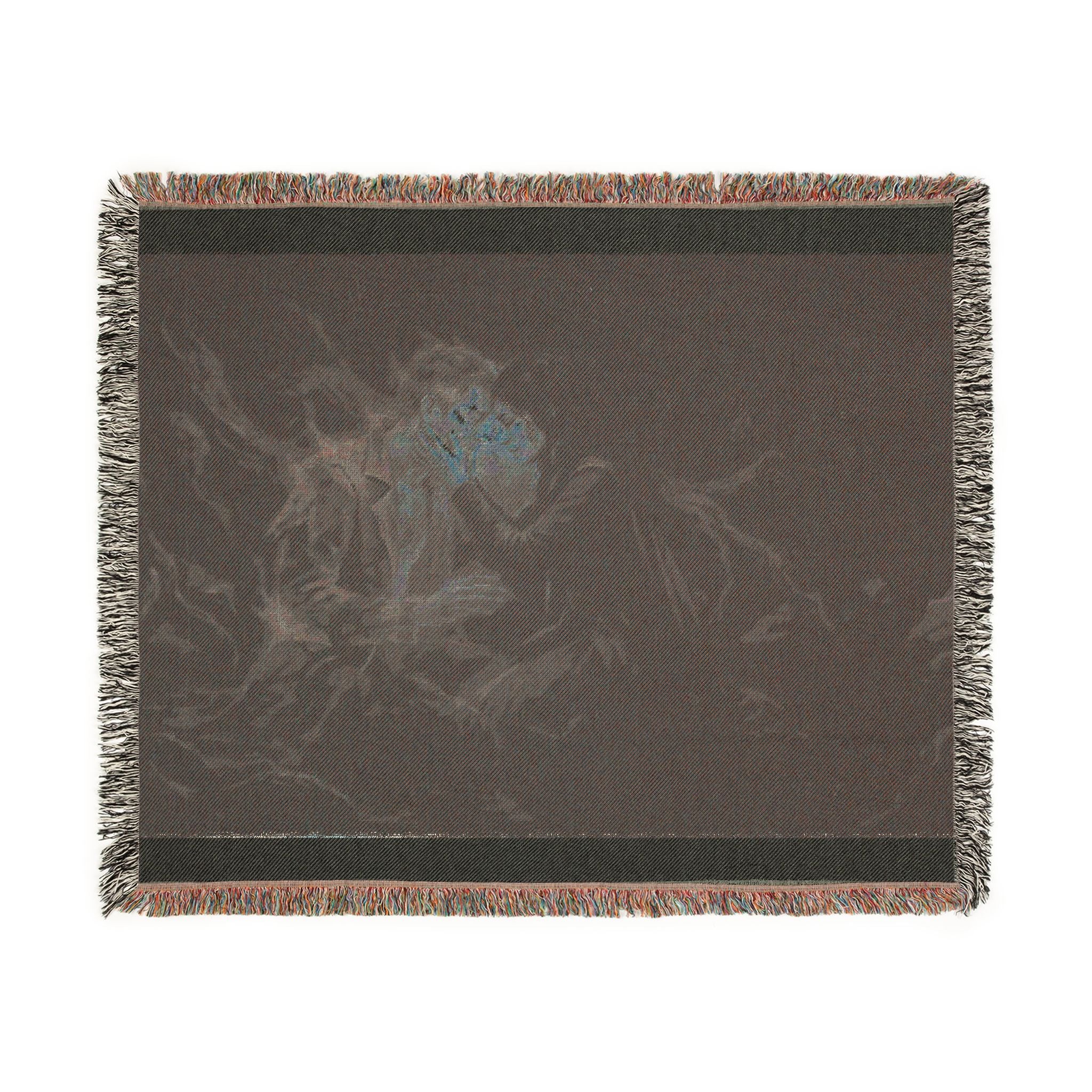 Woven Blanket — Starry Night Astronaut Throw Blanket