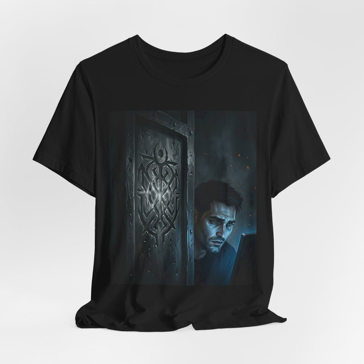 The Ward Mark T-Shirt - Gothic Rune Sigil Bookish Tee
