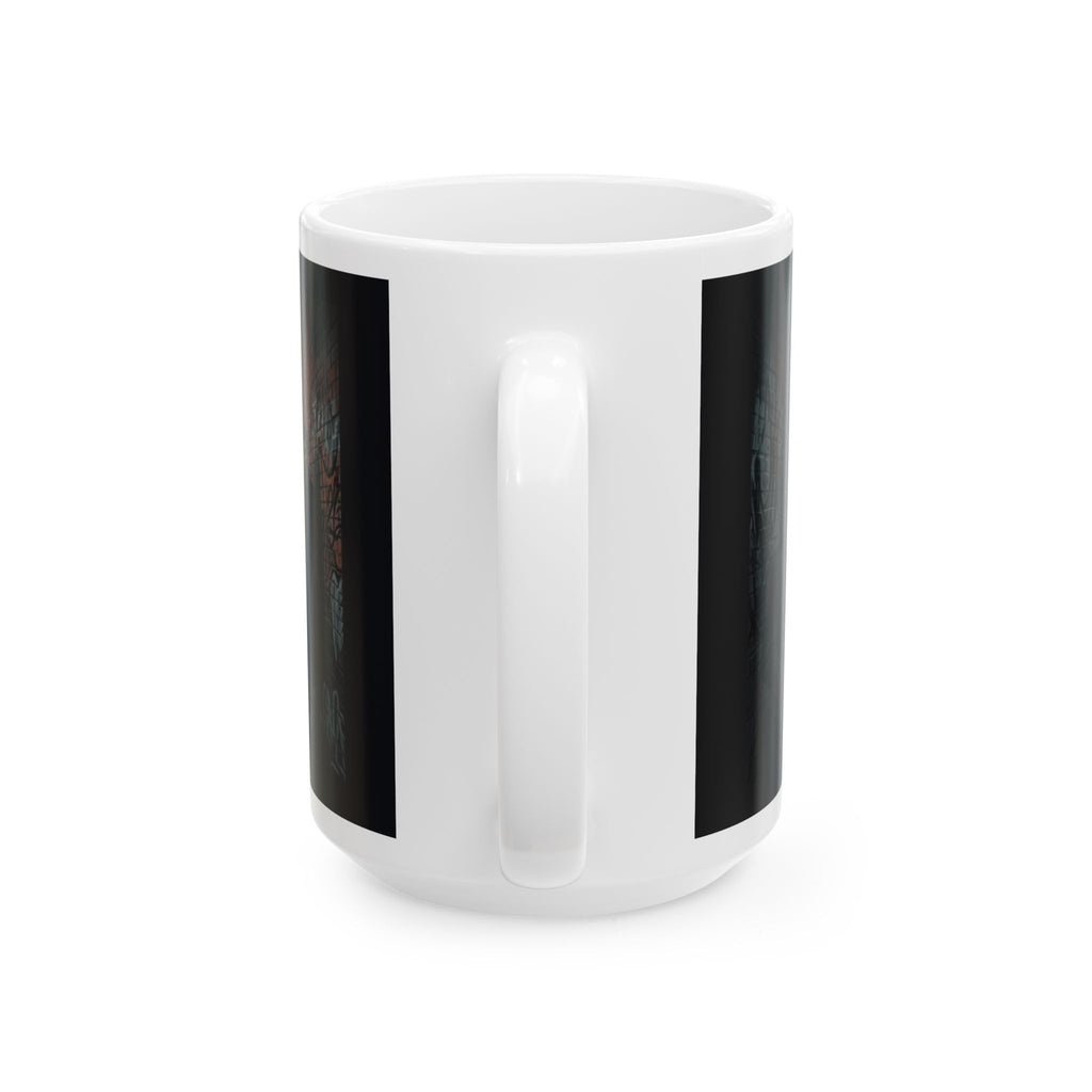 The Hunters Alley Ceramic Mug - Neon Noir Dark Romance Coffee Cup