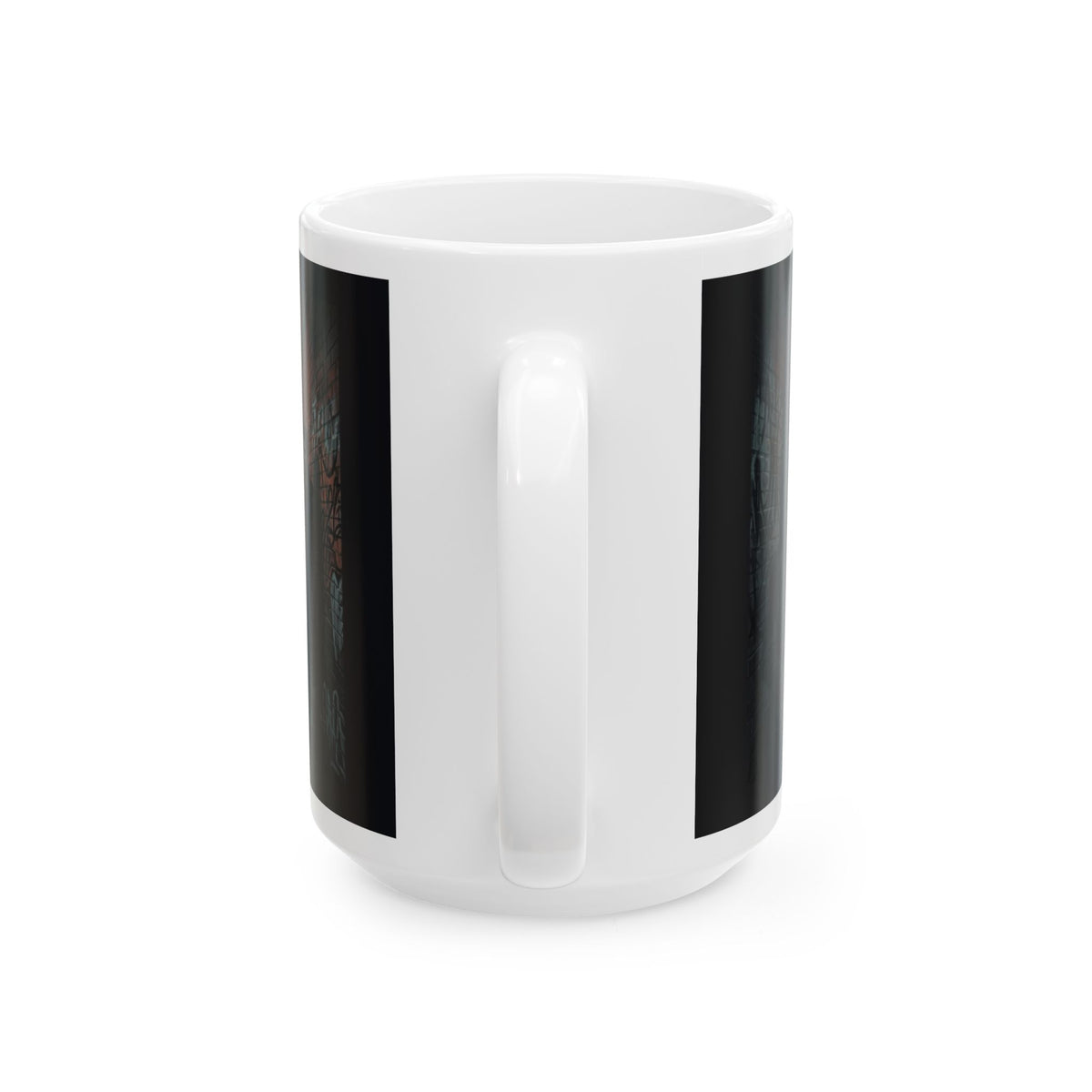 The Hunters Alley Ceramic Mug - Neon Noir Dark Romance Coffee Cup