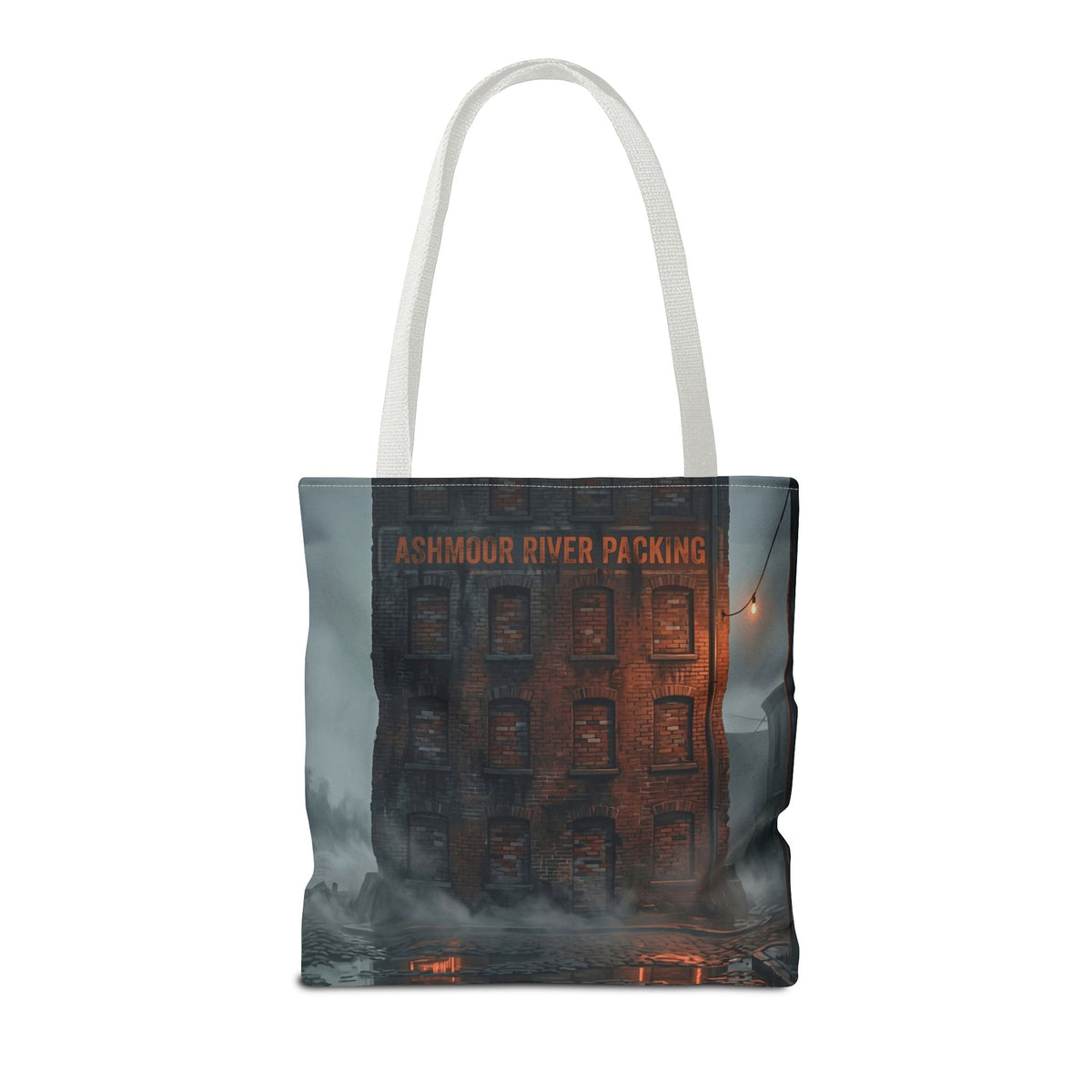 Ashmoor River Packing Tote Bag - Gothic Industrial Book Bag